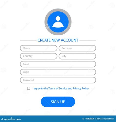 Create New Account